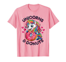 Load image into Gallery viewer, Funny shirts V-neck Tank top Hoodie sweatshirt usa uk au ca gifts for Unicorns &amp; Donuts T shirt Girls Squad Party Rainbow Gifts 875870
