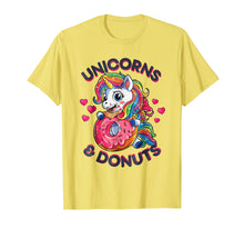 Load image into Gallery viewer, Funny shirts V-neck Tank top Hoodie sweatshirt usa uk au ca gifts for Unicorns &amp; Donuts T shirt Girls Squad Party Rainbow Gifts 875870
