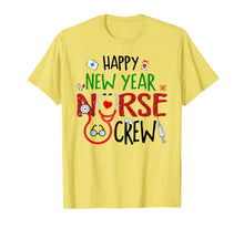 Load image into Gallery viewer, Happy New Year Nurse Crew Funny Christmas Gifts For Nurse T-Shirt-3214972

