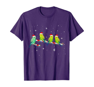 Funny shirts V-neck Tank top Hoodie sweatshirt usa uk au ca gifts for Funny Budgies with Candy Cane Gifts Christmas Budgies Lover T-Shirt 1047083