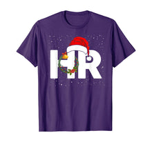Load image into Gallery viewer, Funny shirts V-neck Tank top Hoodie sweatshirt usa uk au ca gifts for Christmas Human Resources Santa Claus Hat Wreath Xmas Gifts T-Shirt 705501
