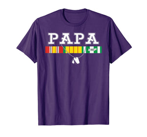Funny shirts V-neck Tank top Hoodie sweatshirt usa uk au ca gifts for Papa VietNam Veteran T-Shirt VietNam Veteran Gifts 2460065