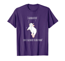 Load image into Gallery viewer, Funny shirts V-neck Tank top Hoodie sweatshirt usa uk au ca gifts for I Graduated Shirt Can I Go Back To Sleep Now. Graduate Gifts 3664546
