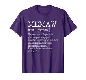 Funny shirts V-neck Tank top Hoodie sweatshirt usa uk au ca gifts for Memaw Definition Grandma Mother Day Gifts Women T-Shirt 339735