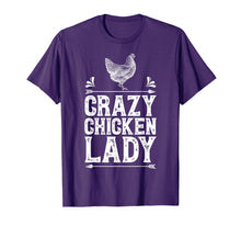 Load image into Gallery viewer, Funny shirts V-neck Tank top Hoodie sweatshirt usa uk au ca gifts for Crazy Chicken Lady T Shirt Funny Farm Poultry Farmer Gifts 695314
