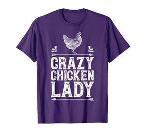 Funny shirts V-neck Tank top Hoodie sweatshirt usa uk au ca gifts for Crazy Chicken Lady T Shirt Funny Farm Poultry Farmer Gifts 695314