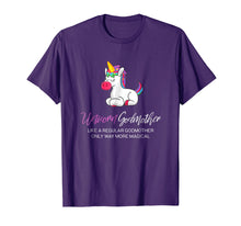 Load image into Gallery viewer, Funny shirts V-neck Tank top Hoodie sweatshirt usa uk au ca gifts for Unicorn Godmother Shirt, Godmother Gifts from Godchild 677825
