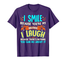Load image into Gallery viewer, Funny shirts V-neck Tank top Hoodie sweatshirt usa uk au ca gifts for Funny Sister Gifts From Big Brother T Shirt Brother Gift 1153895
