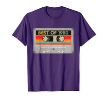 Load image into Gallery viewer, Best Of 1980 40th Birthday Gifts Cassette Tape Vintage T-Shirt-87736
