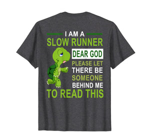 Slow Runner Running Lovers Gifts Turtle Running Team T-Shirt-1923399