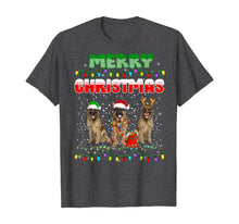 Load image into Gallery viewer, Funny shirts V-neck Tank top Hoodie sweatshirt usa uk au ca gifts for German Shepherd Dog Tree Christmas Sweater Xmas Dogs Gifts T-Shirt 897453
