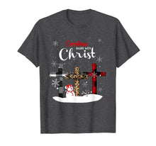 Load image into Gallery viewer, Womens Christmas Begins With Christ Xmas Gifts T-Shirt
