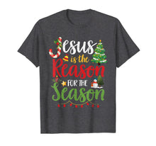 Load image into Gallery viewer, Funny shirts V-neck Tank top Hoodie sweatshirt usa uk au ca gifts for Jesus Is The Reason For The Season Christmas Christian Gifts T-Shirt 257582
