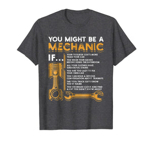 You Might Be A Mechanic If T-Shirt Funny Mechanic Gifts-120573