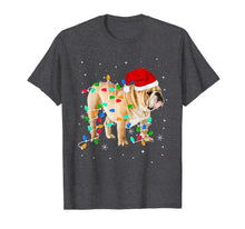 Load image into Gallery viewer, Funny shirts V-neck Tank top Hoodie sweatshirt usa uk au ca gifts for Funny English Bulldog Christmas Light Gifts Xmas T-Shirt 340948
