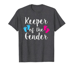 Funny shirts V-neck Tank top Hoodie sweatshirt usa uk au ca gifts for Keeper of Gender Reveal Tshirt Baby Announcement Gifts Tees 3668780