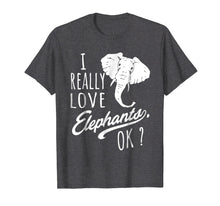 Load image into Gallery viewer, Funny shirts V-neck Tank top Hoodie sweatshirt usa uk au ca gifts for Love Elephant Shirt for Women and Girls Elephants Gifts 2008243
