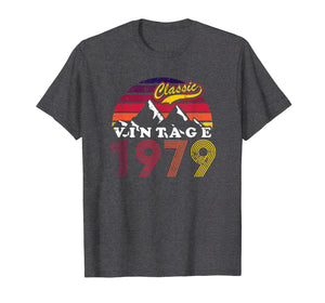 Funny shirts V-neck Tank top Hoodie sweatshirt usa uk au ca gifts for Retro Vintage 40th birthday 1979 Gifts T-Shirt 1805439