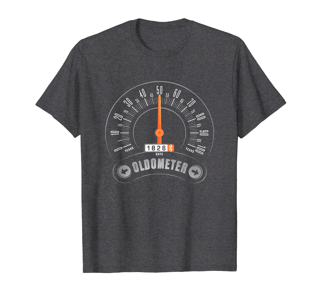 Funny shirts V-neck Tank top Hoodie sweatshirt usa uk au ca gifts for Mens Oldometer - Funny 50th Birthday Gift for Men 50 Bday Gifts 1053190