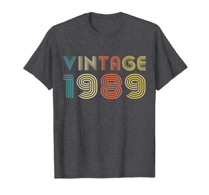 Funny shirts V-neck Tank top Hoodie sweatshirt usa uk au ca gifts for Retro Vintage 1989 TShirt 30th Birthday Gifts 30 Years Old 2779644