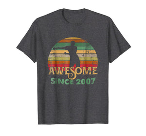 Vintage Flossing Awesome Since 2007 12nd Yrs Birthday Gifts