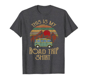 Funny shirts V-neck Tank top Hoodie sweatshirt usa uk au ca gifts for Vintage This Is My Road Trip Family Vacation Tshirt Gifts 414962