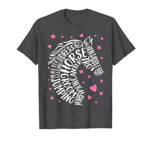 Funny shirts V-neck Tank top Hoodie sweatshirt usa uk au ca gifts for Horse T shirt for Girls Women Gifts Horses Horseback Riding 1471610