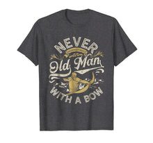 Load image into Gallery viewer, Funny shirts V-neck Tank top Hoodie sweatshirt usa uk au ca gifts for Old Man With A Bow T shirt Hunting Hunter Men Funny Gifts 3396957

