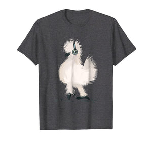 Funny shirts V-neck Tank top Hoodie sweatshirt usa uk au ca gifts for Silkie Chicken Wearing Headphone Tee Shirt Gifts 1478876