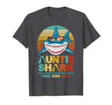 Load image into Gallery viewer, Funny shirts V-neck Tank top Hoodie sweatshirt usa uk au ca gifts for Retro Vintage Auntie Shark Tshirt Funny Birthday Gifts 240046
