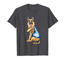 Load image into Gallery viewer, Women Gifts German Shepherd Dog Tattoo I Love Mom T-Shirt-302767

