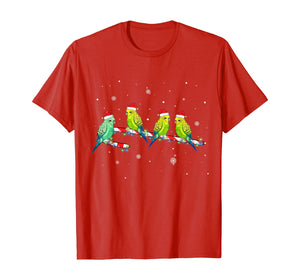 Funny shirts V-neck Tank top Hoodie sweatshirt usa uk au ca gifts for Funny Budgies with Candy Cane Gifts Christmas Budgies Lover T-Shirt 1047083
