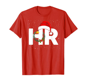 Funny shirts V-neck Tank top Hoodie sweatshirt usa uk au ca gifts for Christmas Human Resources Santa Claus Hat Wreath Xmas Gifts T-Shirt 705501