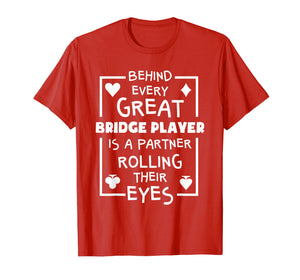 Funny shirts V-neck Tank top Hoodie sweatshirt usa uk au ca gifts for Bridge Player T Shirts Funny Partner Quote Card Game Gifts 2475568