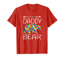 Load image into Gallery viewer, Funny shirts V-neck Tank top Hoodie sweatshirt usa uk au ca gifts for Daddy Bear Autism Awareness Arrow Love Family Gifts TShirt 2893545
