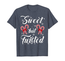 Load image into Gallery viewer, Funny shirts V-neck Tank top Hoodie sweatshirt usa uk au ca gifts for Sweet But Twisted Candy Cane Christmas Hat Funny Gifts T-Shirt 879861
