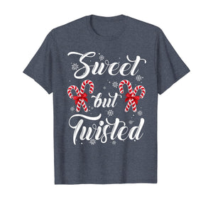 Funny shirts V-neck Tank top Hoodie sweatshirt usa uk au ca gifts for Sweet But Twisted Candy Cane Christmas Hat Funny Gifts T-Shirt 879861