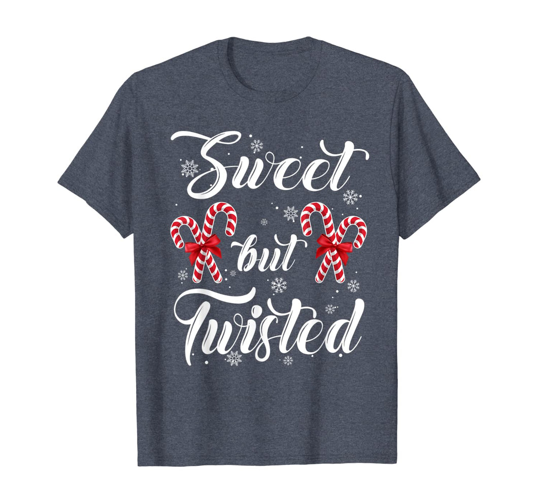 Funny shirts V-neck Tank top Hoodie sweatshirt usa uk au ca gifts for Sweet But Twisted Candy Cane Christmas Hat Funny Gifts T-Shirt 879861