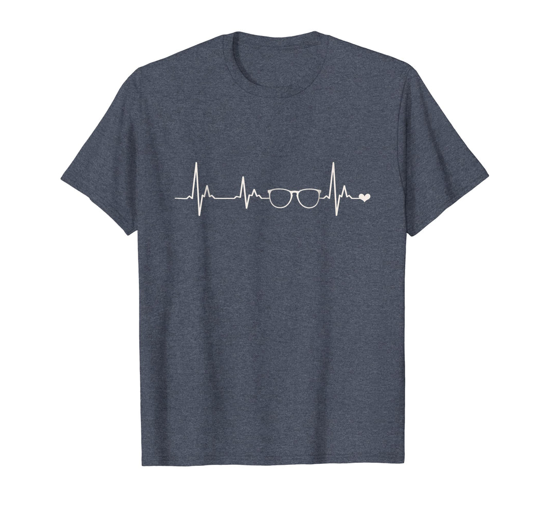 Funny shirts V-neck Tank top Hoodie sweatshirt usa uk au ca gifts for Eyeglasses Spectacles Heartbeat TShirt Optometrist Gifts 2313987