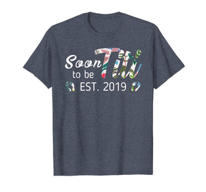 Funny shirts V-neck Tank top Hoodie sweatshirt usa uk au ca gifts for Funny New Auntie Tshirt Soon To Be Titi 2019 Gifts for Women 2968862