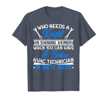 Load image into Gallery viewer, Funny shirts V-neck Tank top Hoodie sweatshirt usa uk au ca gifts for Hvac Tech Wife Shirt Funny Gifts For Hvac Technicians Female 2810913
