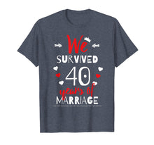 Load image into Gallery viewer, Funny shirts V-neck Tank top Hoodie sweatshirt usa uk au ca gifts for Funny 40th Wedding Anniversary T-Shirt - Gifts For Couples 291501
