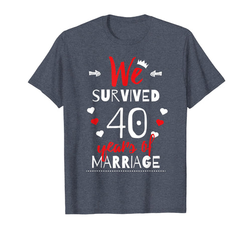 Funny shirts V-neck Tank top Hoodie sweatshirt usa uk au ca gifts for Funny 40th Wedding Anniversary T-Shirt - Gifts For Couples 291501