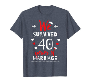 Funny shirts V-neck Tank top Hoodie sweatshirt usa uk au ca gifts for Funny 40th Wedding Anniversary T-Shirt - Gifts For Couples 291501