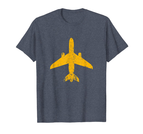 Funny shirts V-neck Tank top Hoodie sweatshirt usa uk au ca gifts for Distressed Yellow Jet Airplane Aviation Pilot Gifts Flying T-Shirt 2414578