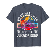 Load image into Gallery viewer, Don&#39;t Mess With Auntsaurus T-Shirt Dinosaur Aunt Funny Gifts
