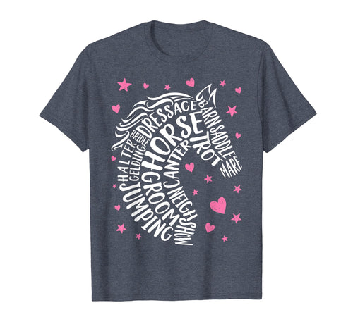 Funny shirts V-neck Tank top Hoodie sweatshirt usa uk au ca gifts for Horse T shirt for Girls Women Gifts Horses Horseback Riding 1471610