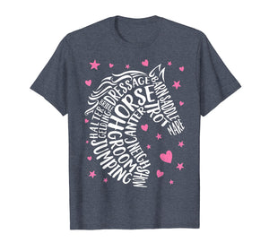 Funny shirts V-neck Tank top Hoodie sweatshirt usa uk au ca gifts for Horse T shirt for Girls Women Gifts Horses Horseback Riding 1471610