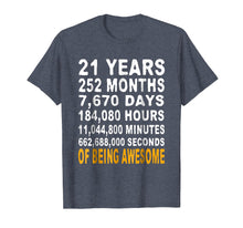 Load image into Gallery viewer, Funny shirts V-neck Tank top Hoodie sweatshirt usa uk au ca gifts for 21st Birthday Gifts T Shirt 21 Years Old Being Awesome Tee 425748
