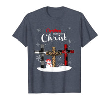 Load image into Gallery viewer, Womens Christmas Begins With Christ Xmas Gifts T-Shirt
